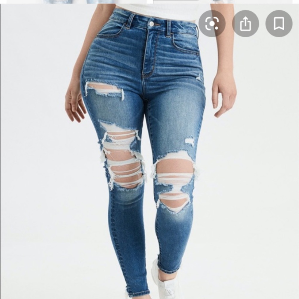 american eagle jeans size 2!